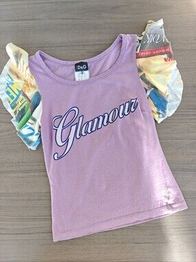 D&G Lavender Glamour Tee